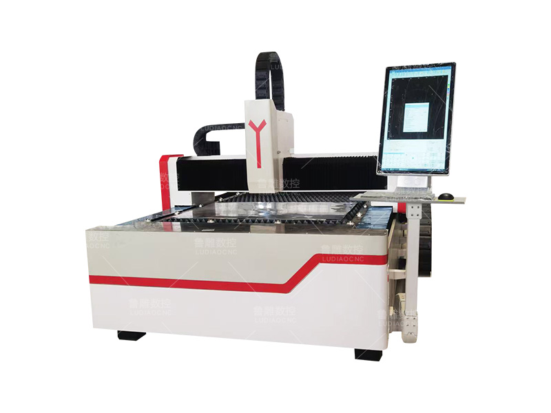 1325激光切割機(jī)白色配微機(jī)灰紅色中性